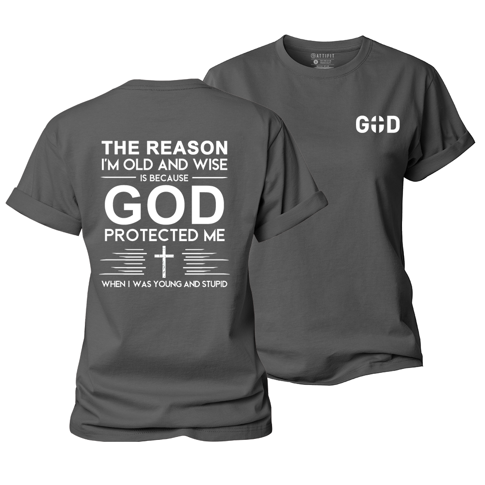 God Protected Me Women's Cotton T-Shirt