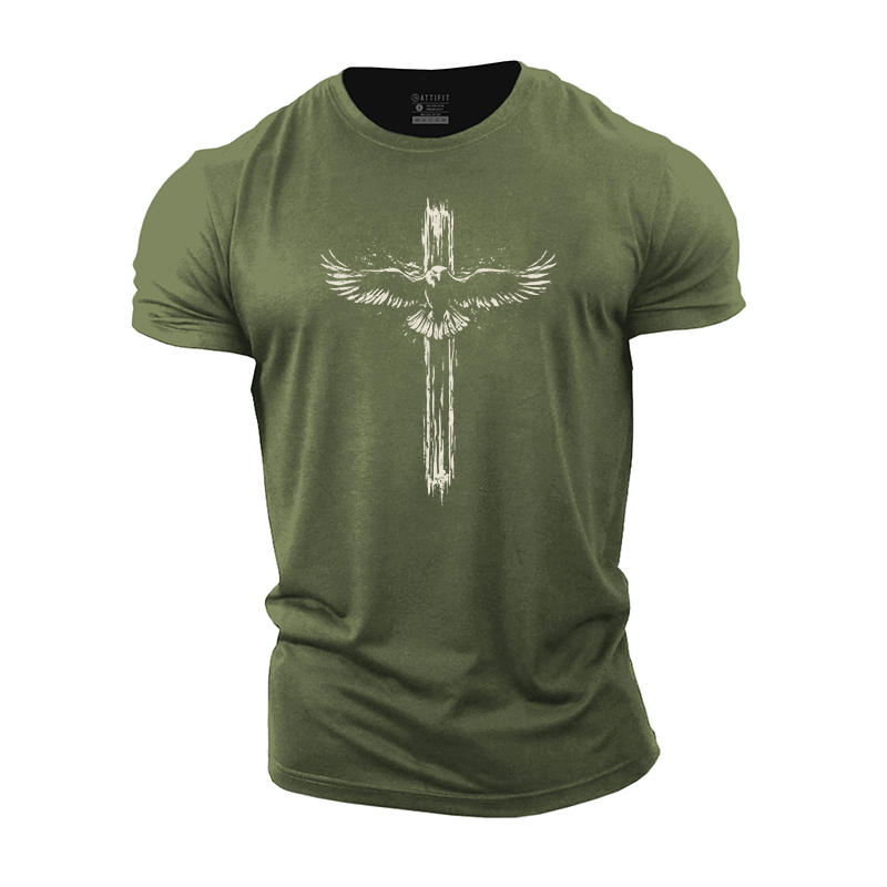 Wings Like Eagles Cotton T-Shirt