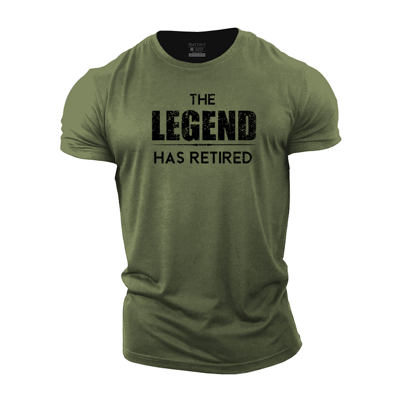 The Legend Has Retired Cotton T-Shirt