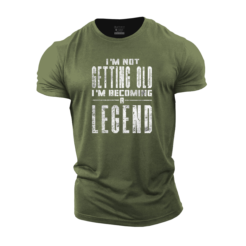 I'm Becoming a Legend Cotton T-Shirt