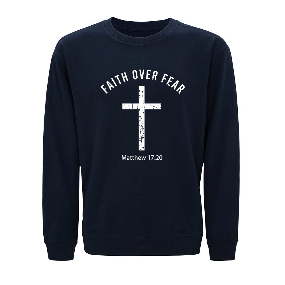 Faith Over Fear Crewneck Sweatshirt