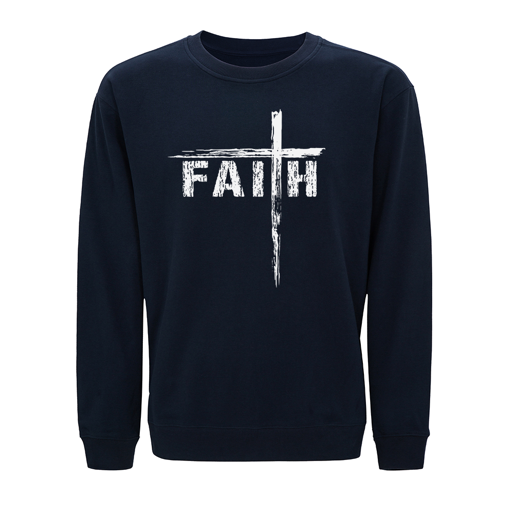 Faith Cross Crewneck Sweatshirt