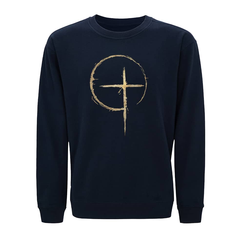 Simple Cross Crewneck Sweatshirt