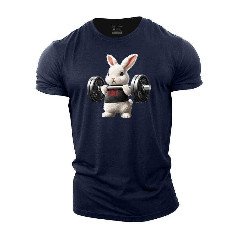 Muscle Rabbit Cotton T-Shirt