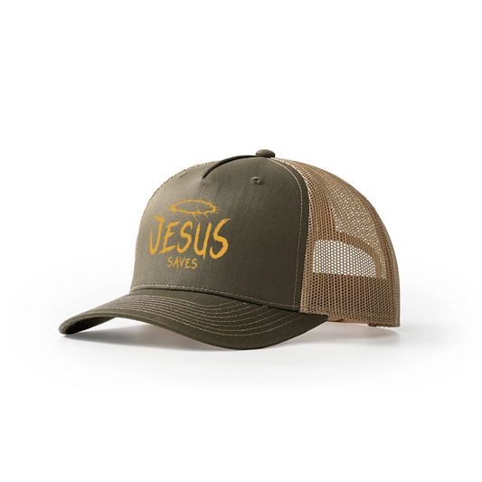 Jesus Saves Trucker Hat