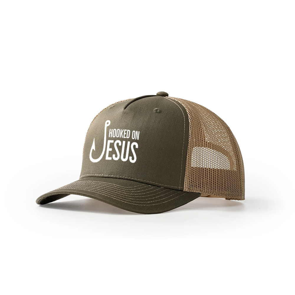 Hooked on Jesus Trucker Hat