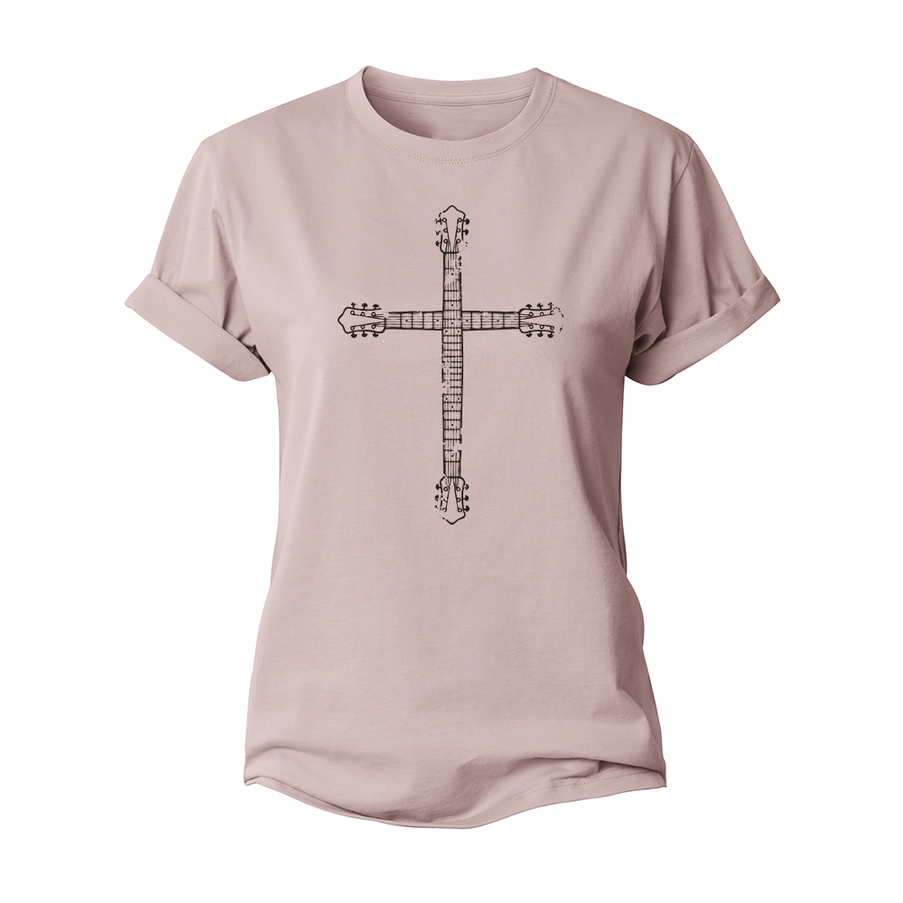 Christian Guitar Women's Cotton T-Shirt