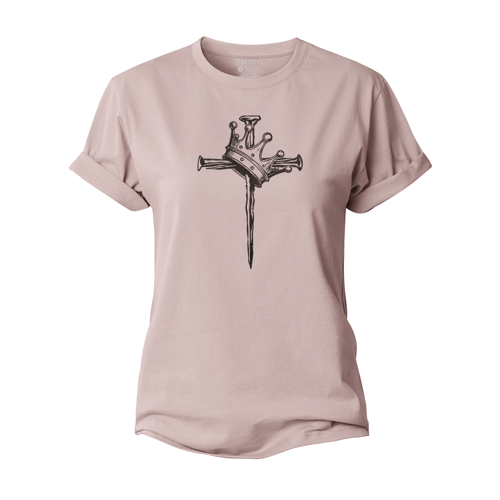 Cross Crown Women's Cotton T-Shirt