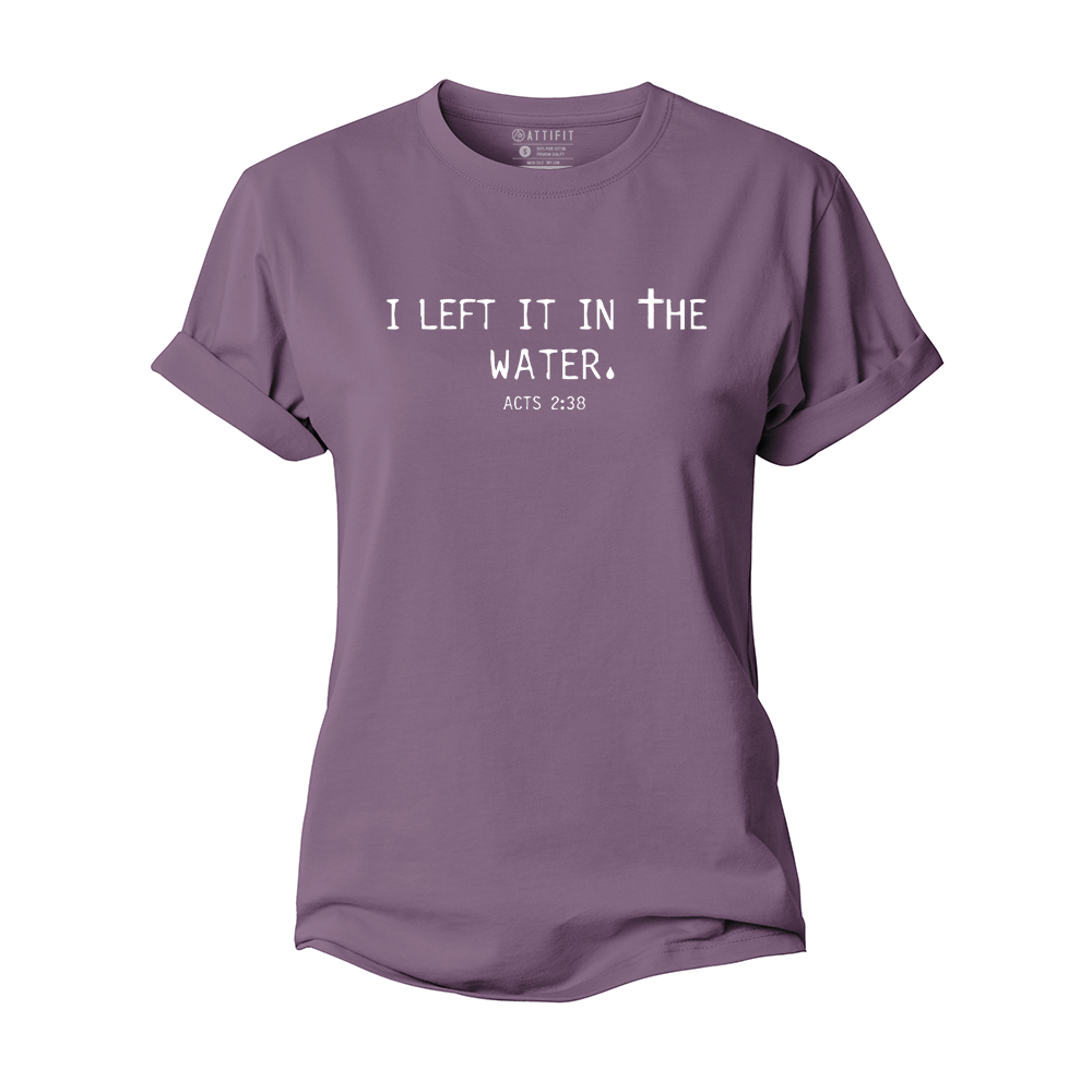 I Left It in The Water Women's Cotton T-Shirt