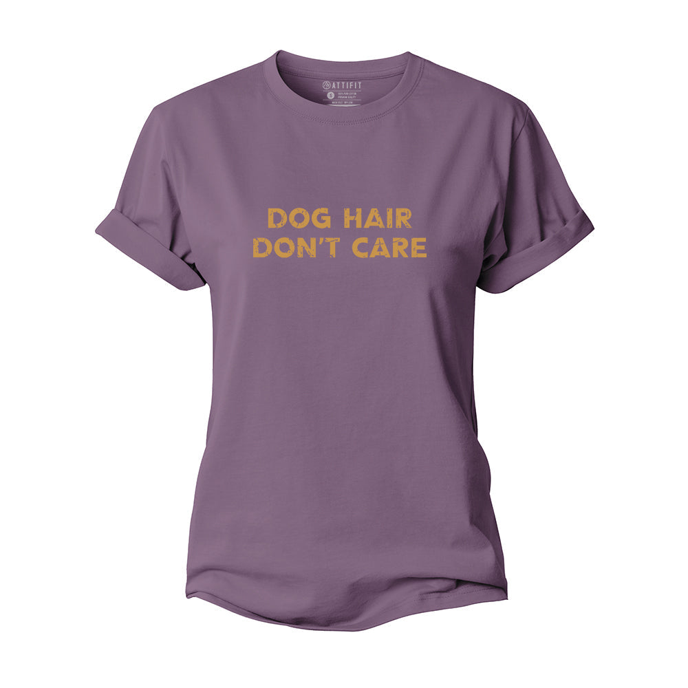 Not Care Dog Hair Women's Cotton T-Shirt