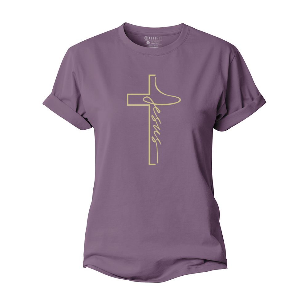 Jesus Cross Women's Cotton T-Shirt