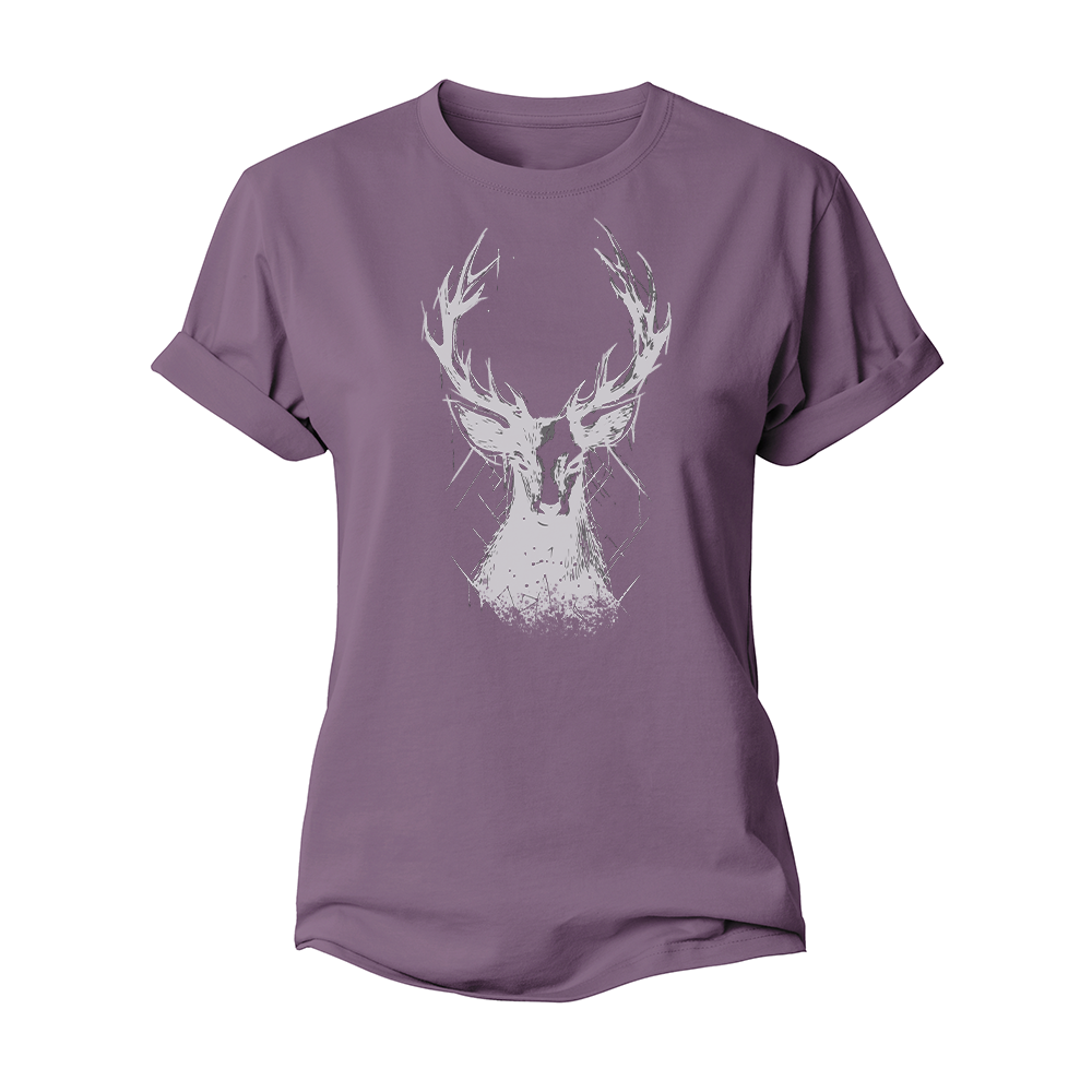 Jungle Elk Women's Cotton T-Shirt