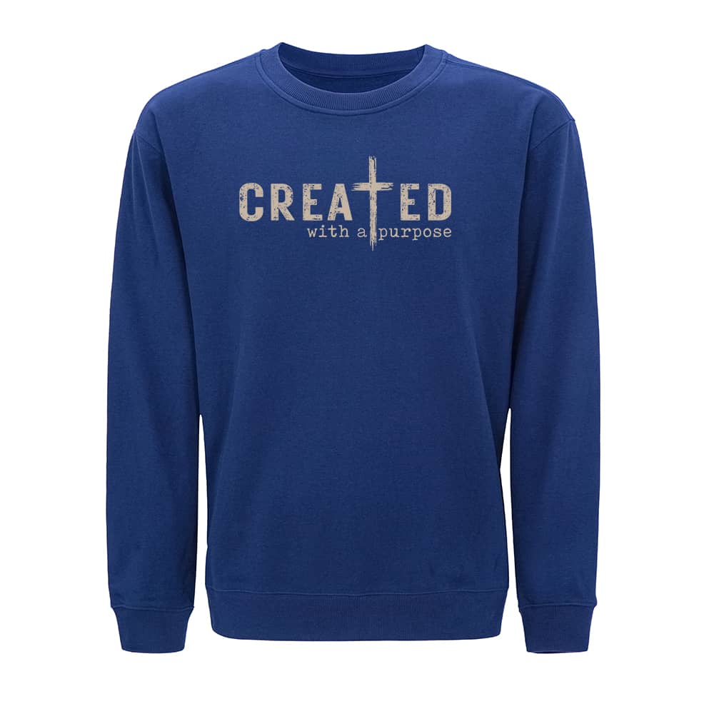 Created With A Purpose Crewneck Sweatshirt