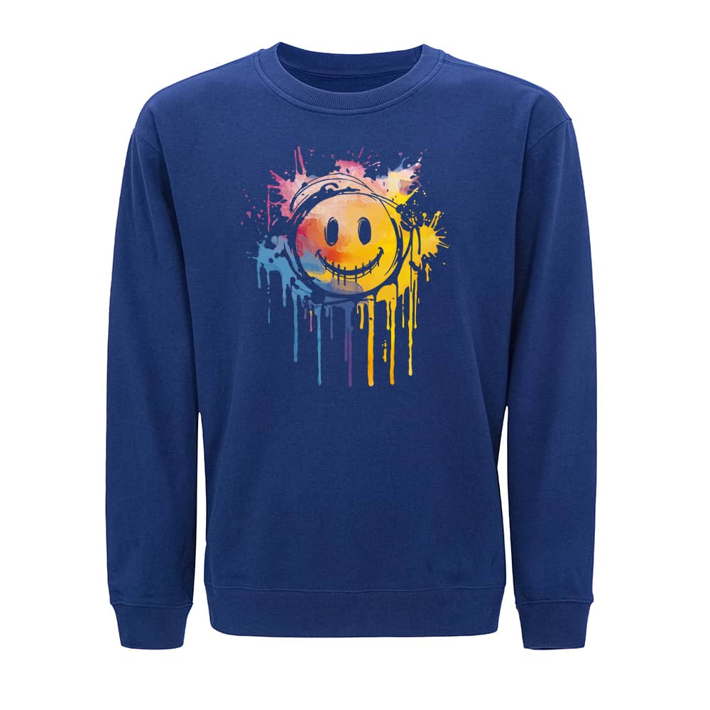 Gleeeful Smiley Crewneck Sweatshirt