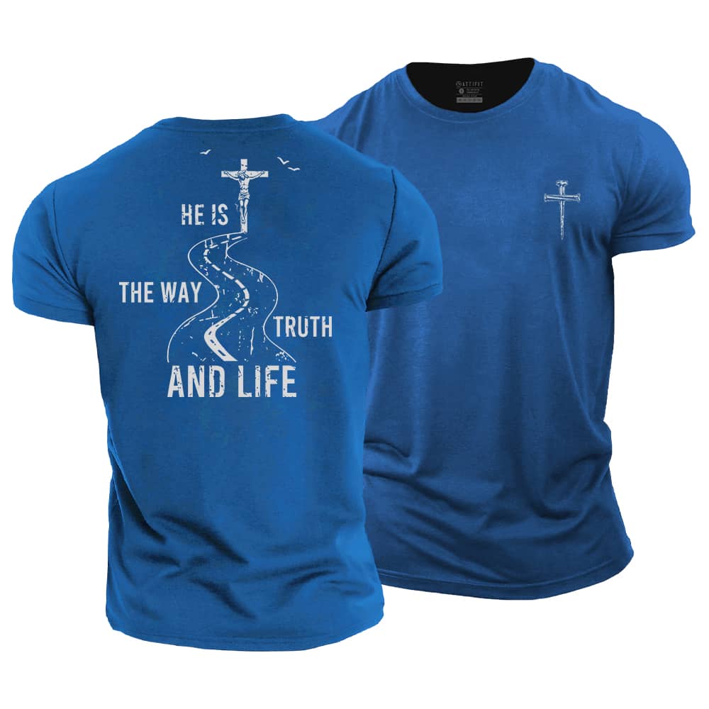 Way Truth and Life Cotton T-Shirt