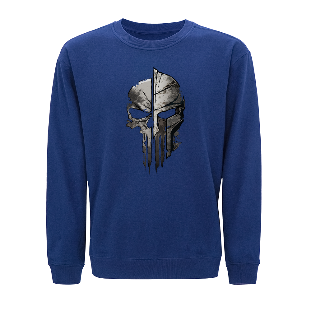 Skeleton Spartan Crewneck Sweatshirt