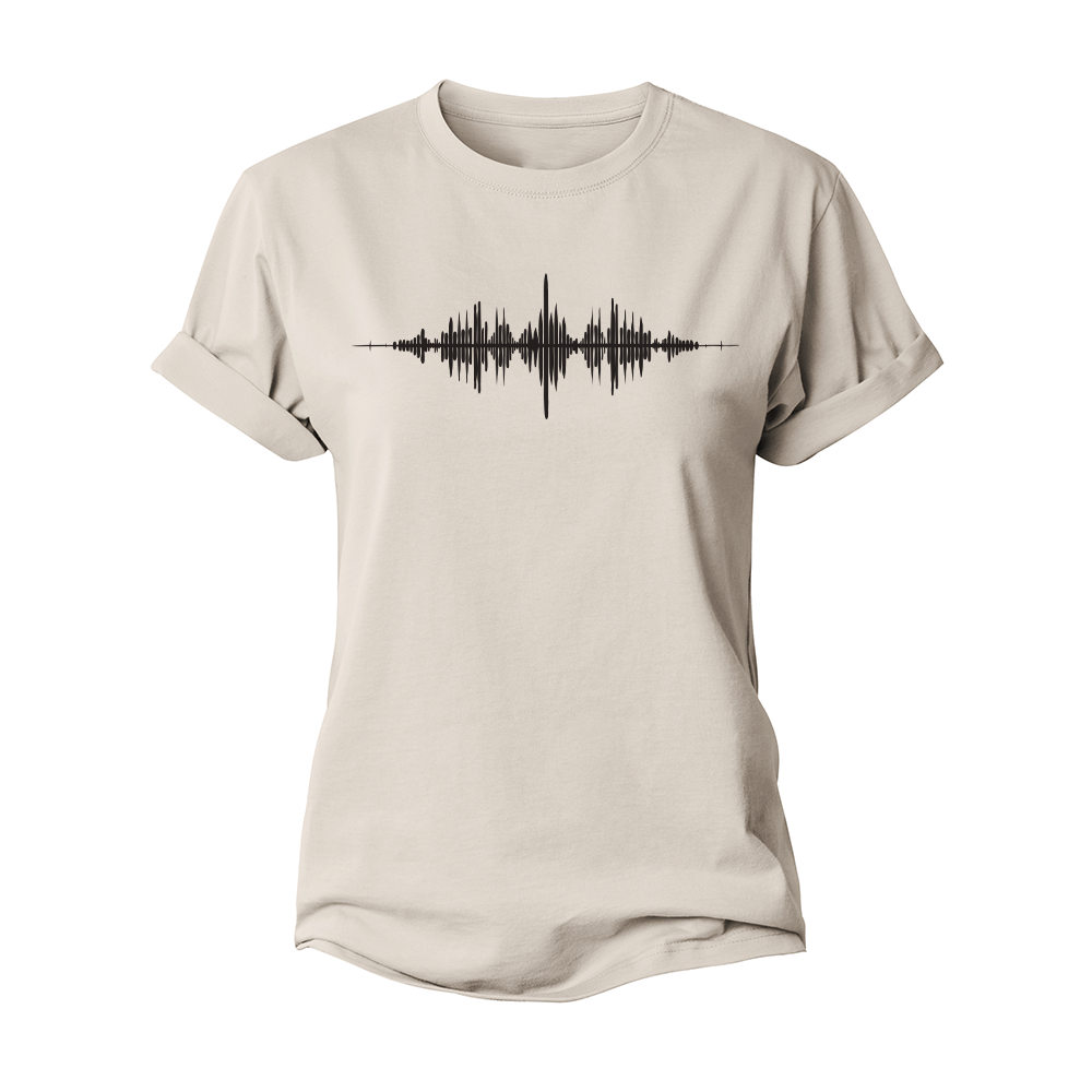 Audio Spectrum Women's Cotton T-Shirt