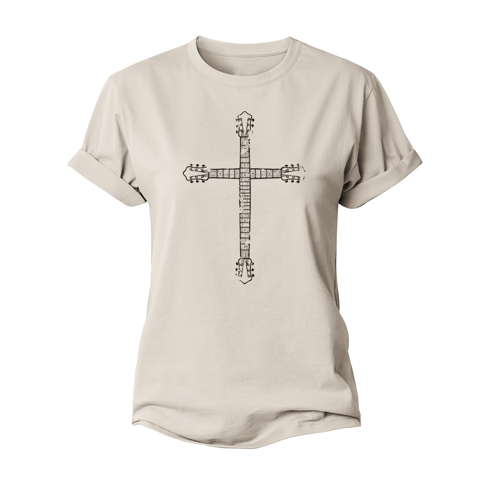 Christian Guitar Women's Cotton T-Shirt