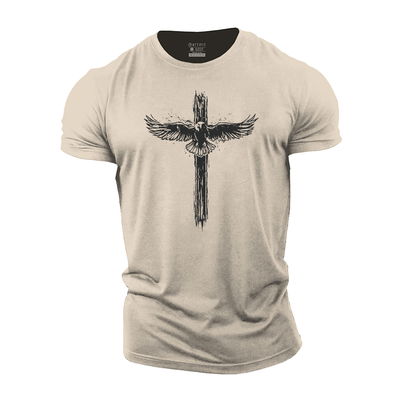 Wings Like Eagles Cotton T-Shirt