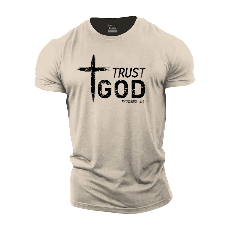 Trust God Cotton T-Shirt