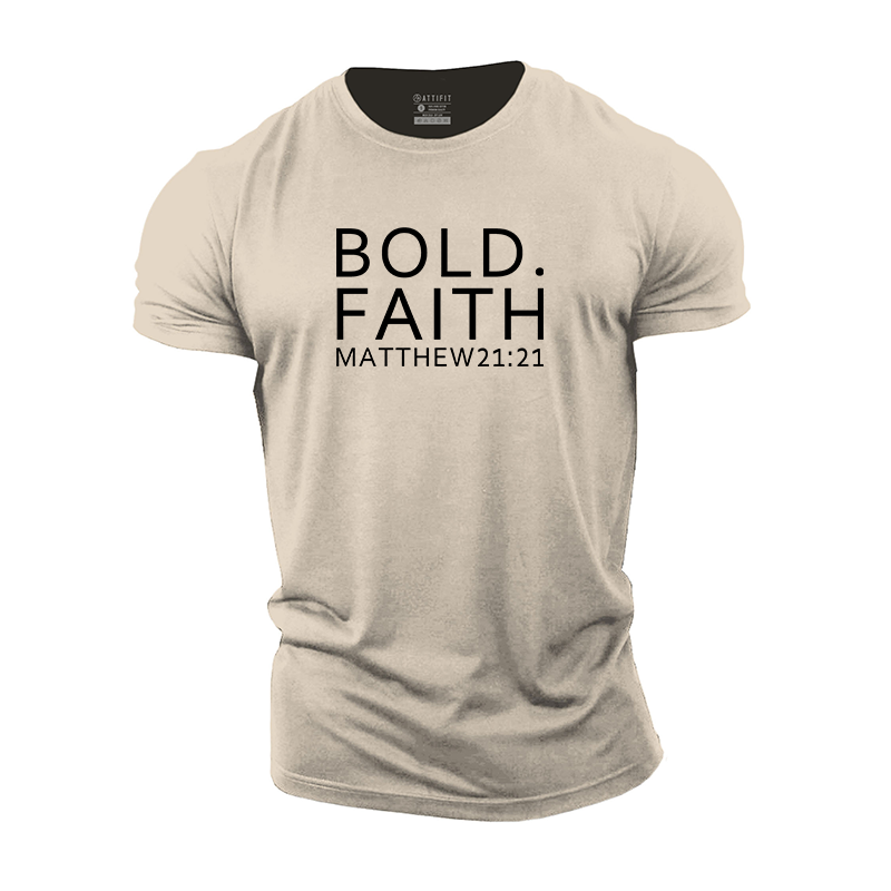 Bold Faith Cotton T-Shirt