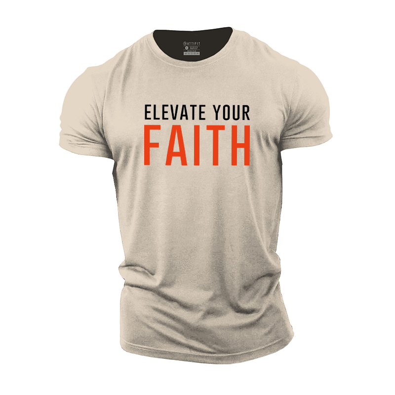 Elevate Your Faith Cotton T-Shirt