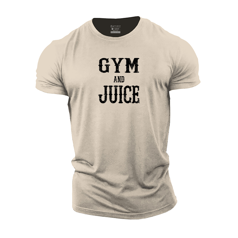 Gym and Juice Cotton T-Shirt