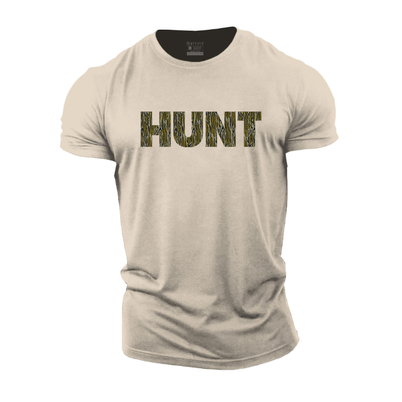 Camouflage Hunt Cotton T-Shirt