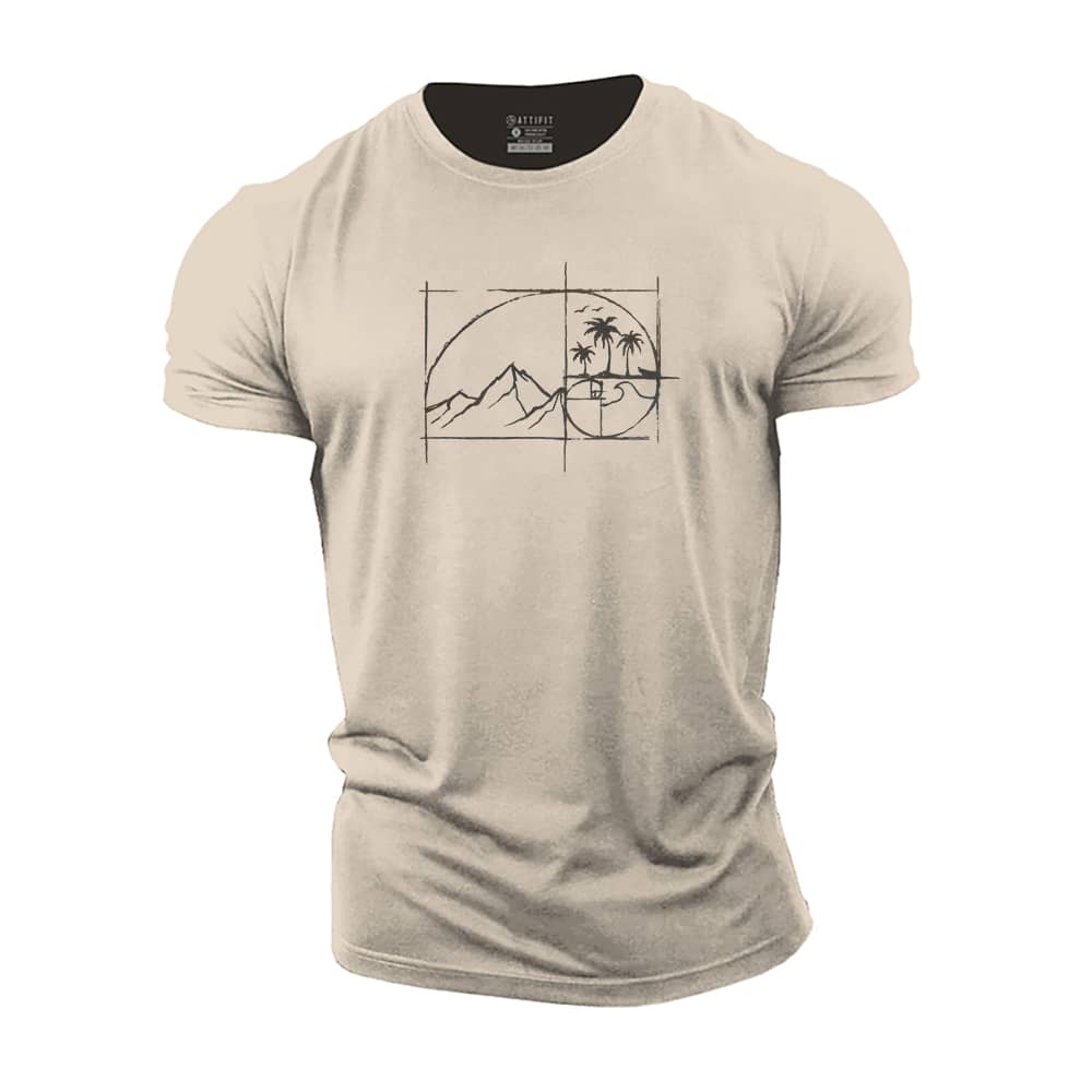 Natural Golden Ratio Cotton T-Shirt