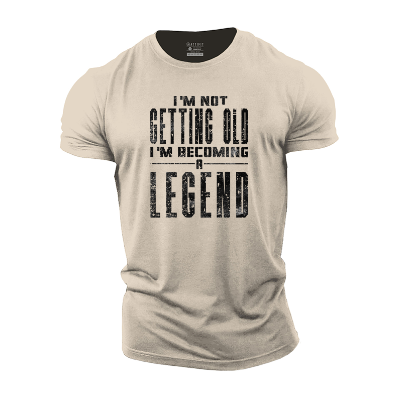 I'm Becoming a Legend Cotton T-Shirt