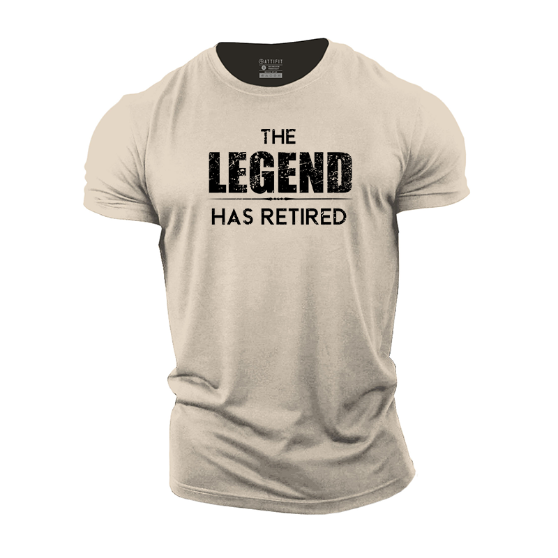 The Legend Has Retired Cotton T-Shirt