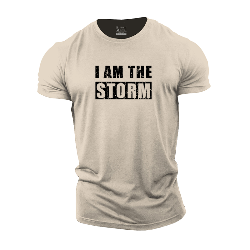 I Am The Storm Cotton T-Shirt