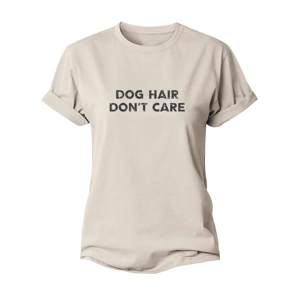 Not Care Dog Hair Women's Cotton T-Shirt