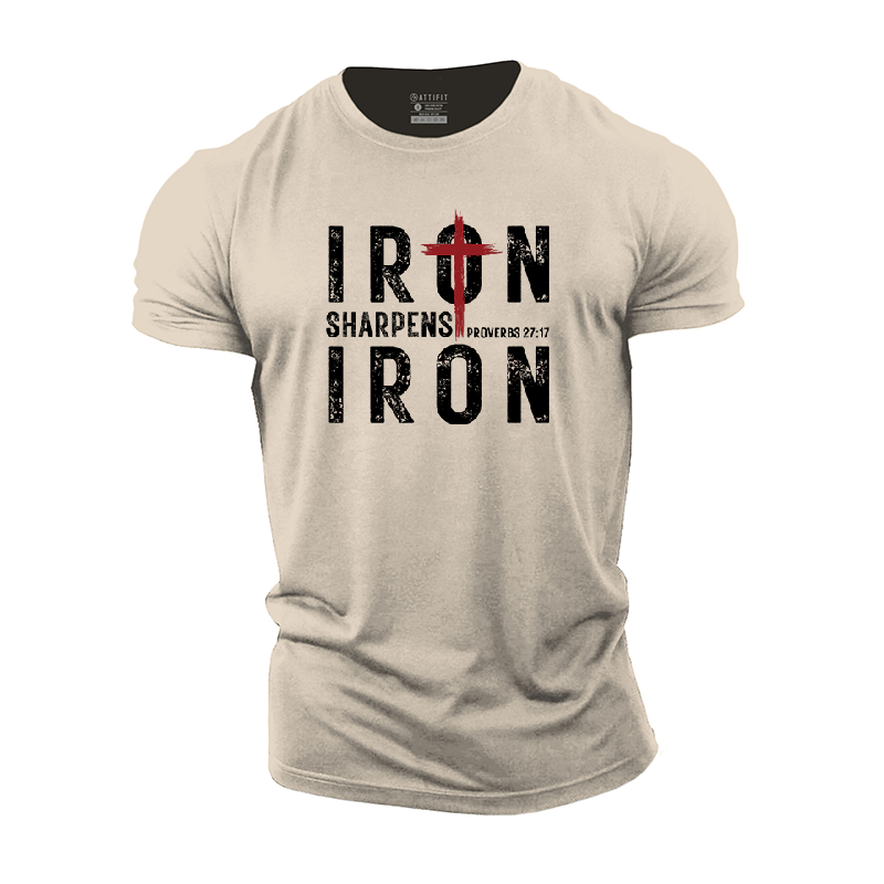 Iron Sharpens Iron Cotton T-Shirt