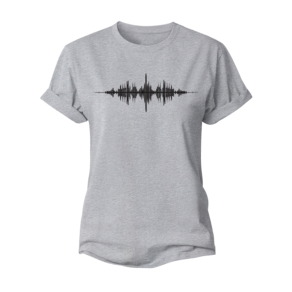 Audio Spectrum Women's Cotton T-Shirt