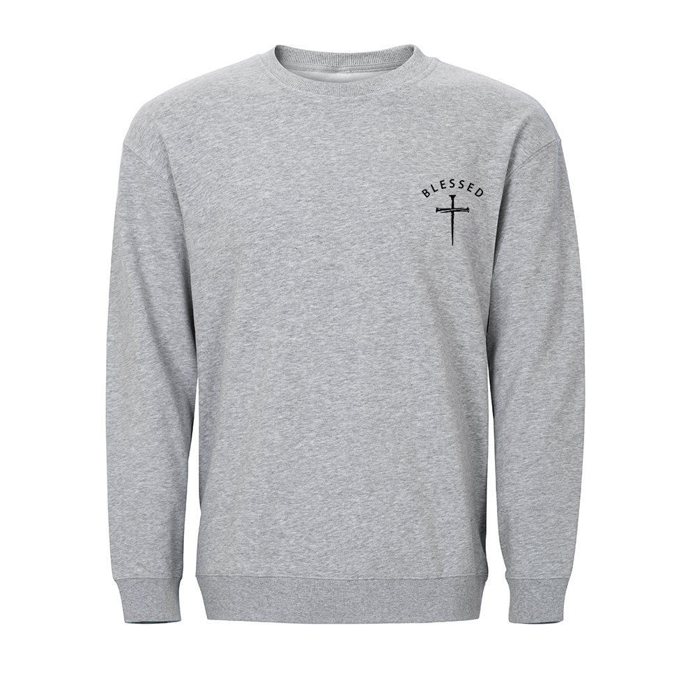 Mini Blessed Cross Crewneck Sweatshirt