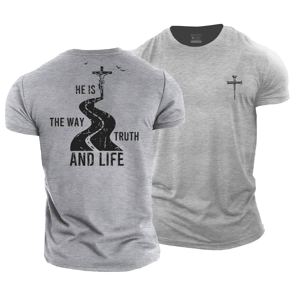 Way Truth and Life Cotton T-Shirt