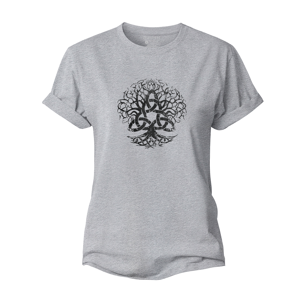 Triquetra Life Tree Cotton T-Shirt