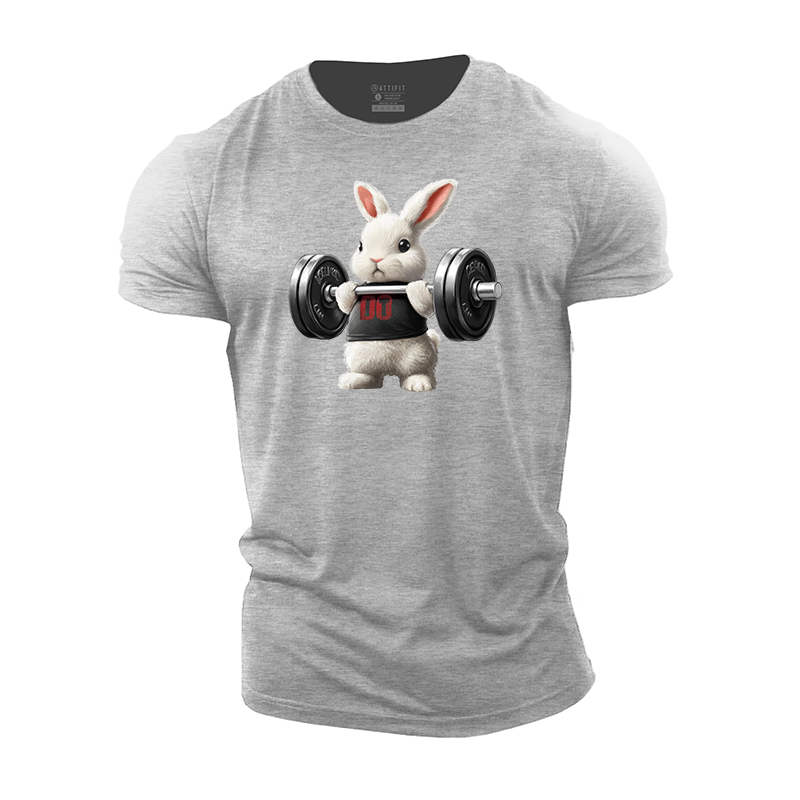 Muscle Rabbit Cotton T-Shirt