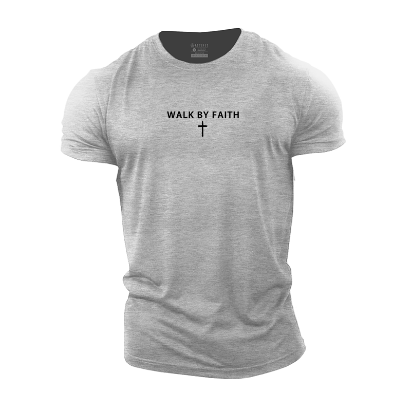 Walk by Faith Cotton T-Shirt