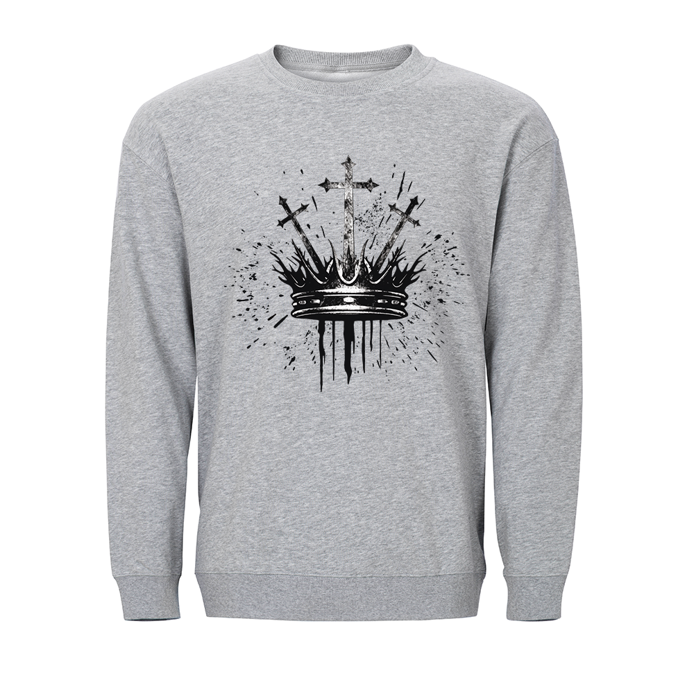 Cross Crown Crewneck Sweatshirt