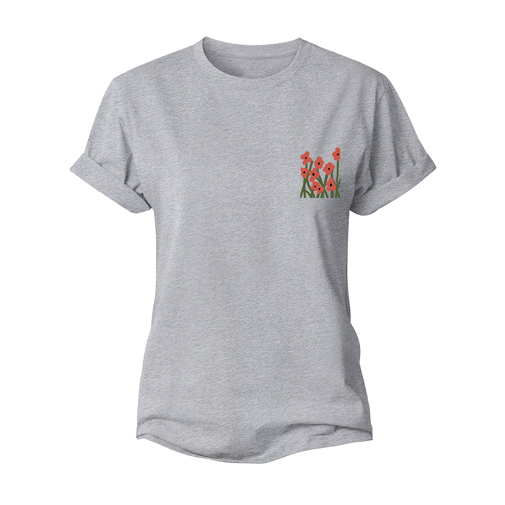 Flower Women's Cotton T-Shirt