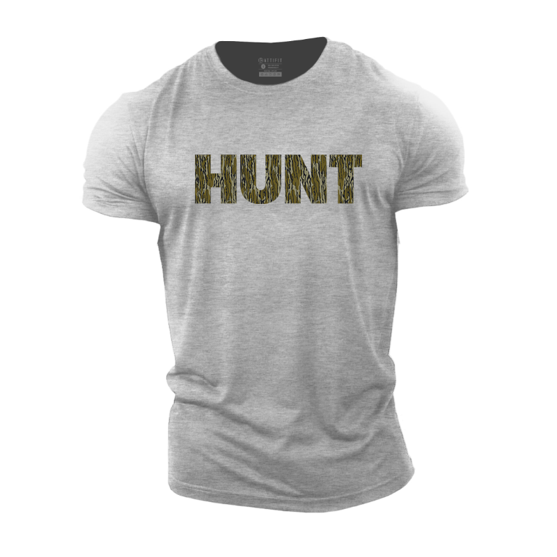 Camouflage Hunt Cotton T-Shirt