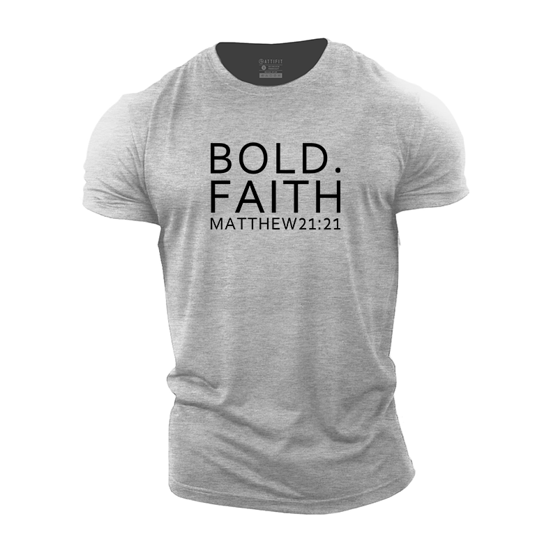 Bold Faith Cotton T-Shirt