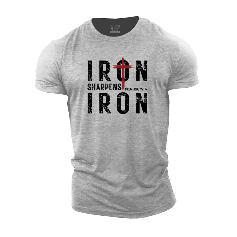 Iron Sharpens Iron Cotton T-Shirt