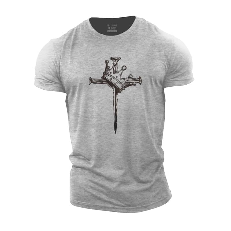 Cross Crown Cotton T-Shirt