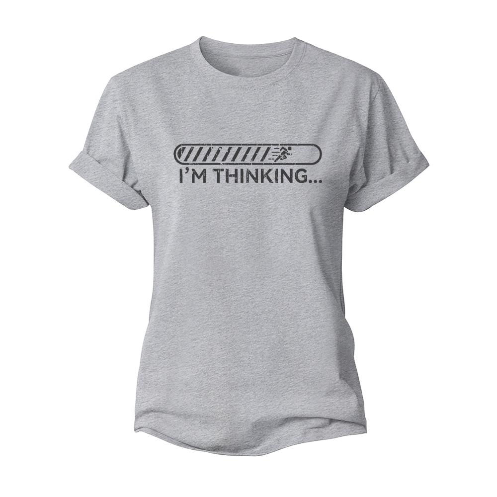 I Am Thinking Women's Cotton T-Shirt