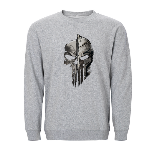 Skeleton Spartan Crewneck Sweatshirt