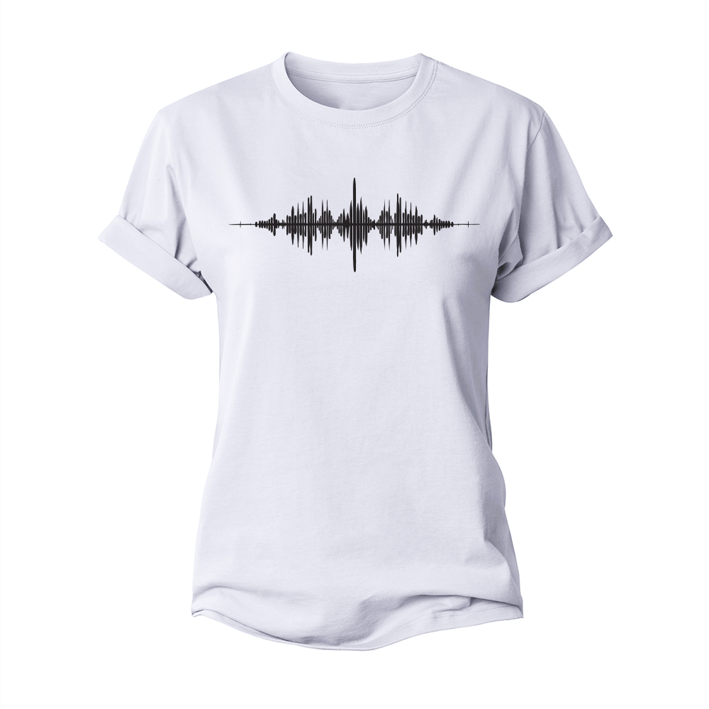 Audio Spectrum Women's Cotton T-Shirt