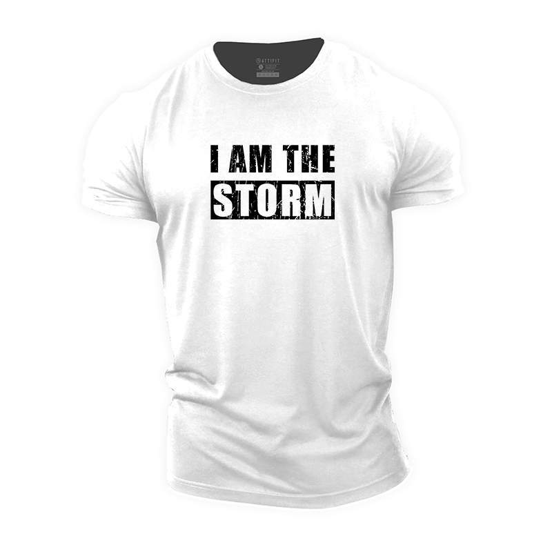 I Am The Storm Cotton T-Shirt